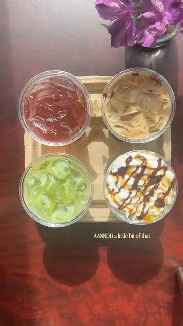 Iced specialty drinks